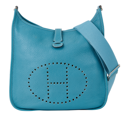Evelyne GM In Clemence Blue Jean, front view
